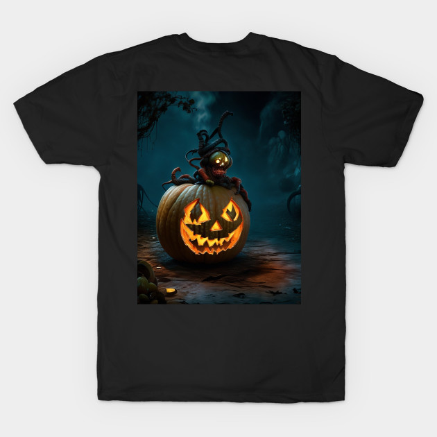 halloween pumpkin by godzilla
